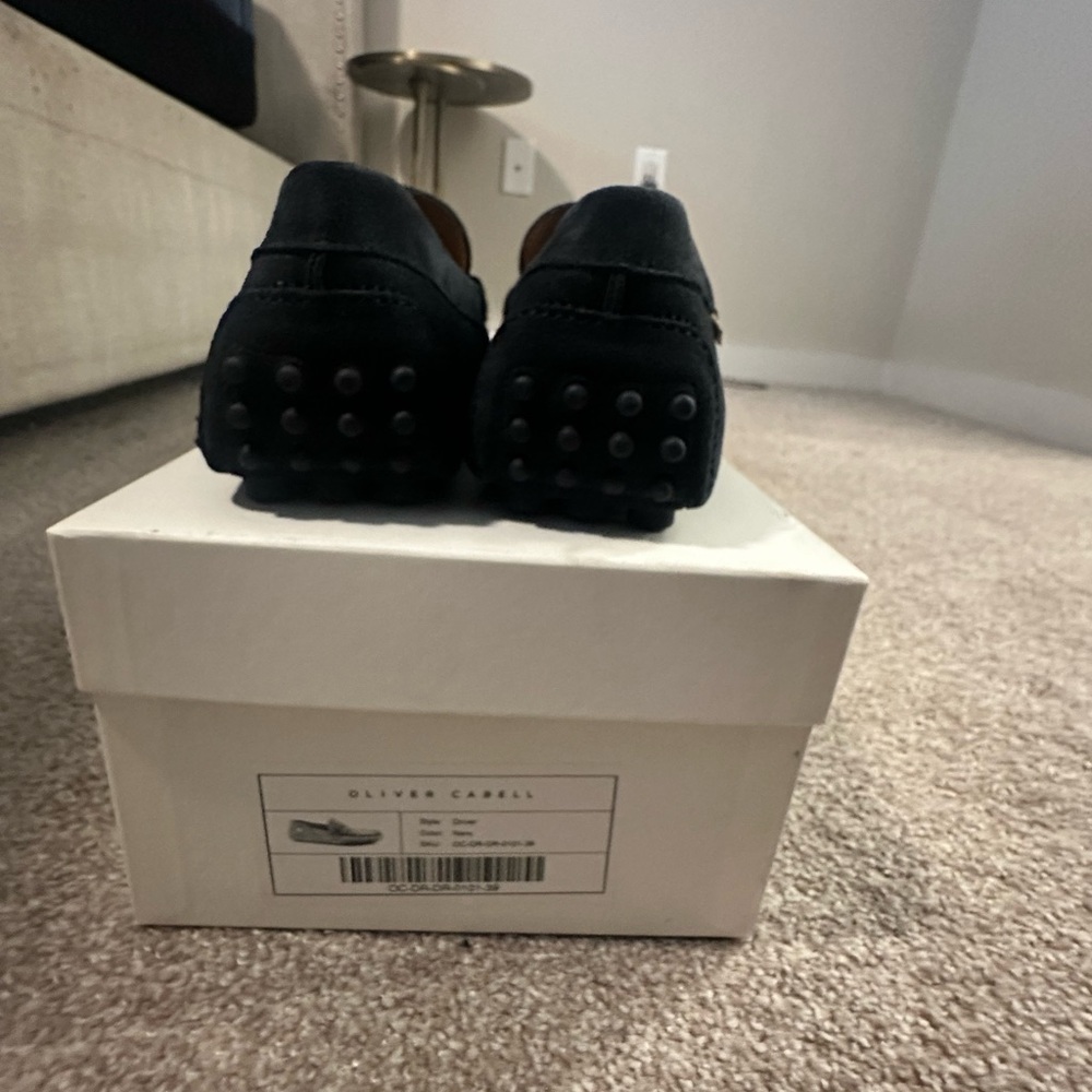 Oliver Cabell Black Driving Shoes